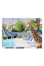 Hachette Book Group Gray Malin Puzzle, Elephant Party at the Pool, 500 pieces Hachette Book Group Gray Malin Puzzle, Elephant Party at the Pool, 500 pieces