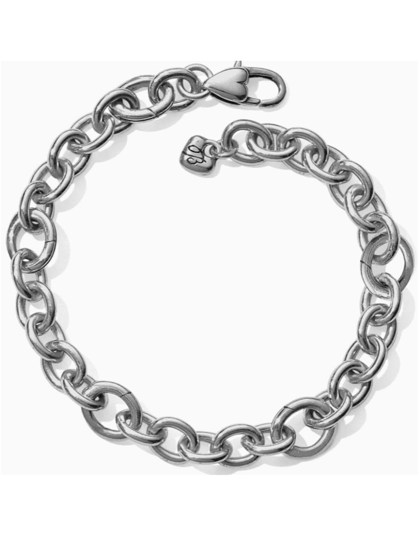 Brighton Luxe Link Charm Bracelet, silver