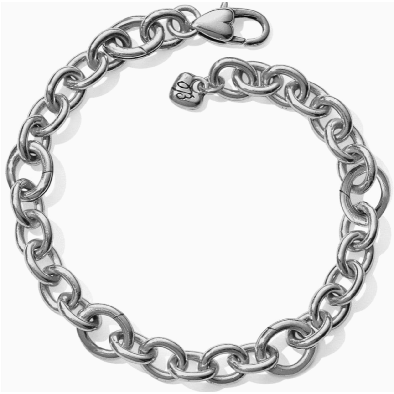 Brighton Brighton Luxe Link Charm Bracelet, silver