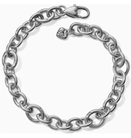 Brighton Luxe Link Charm Bracelet, silver
