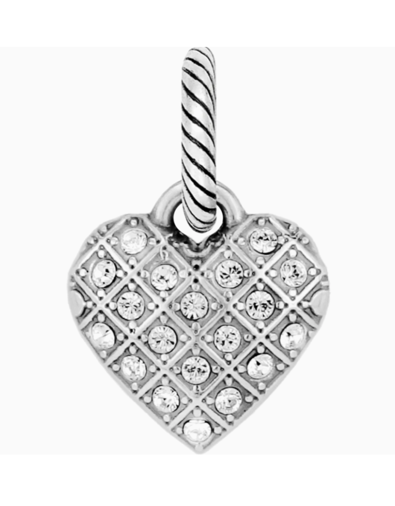 Brighton Diamond Heart Charm