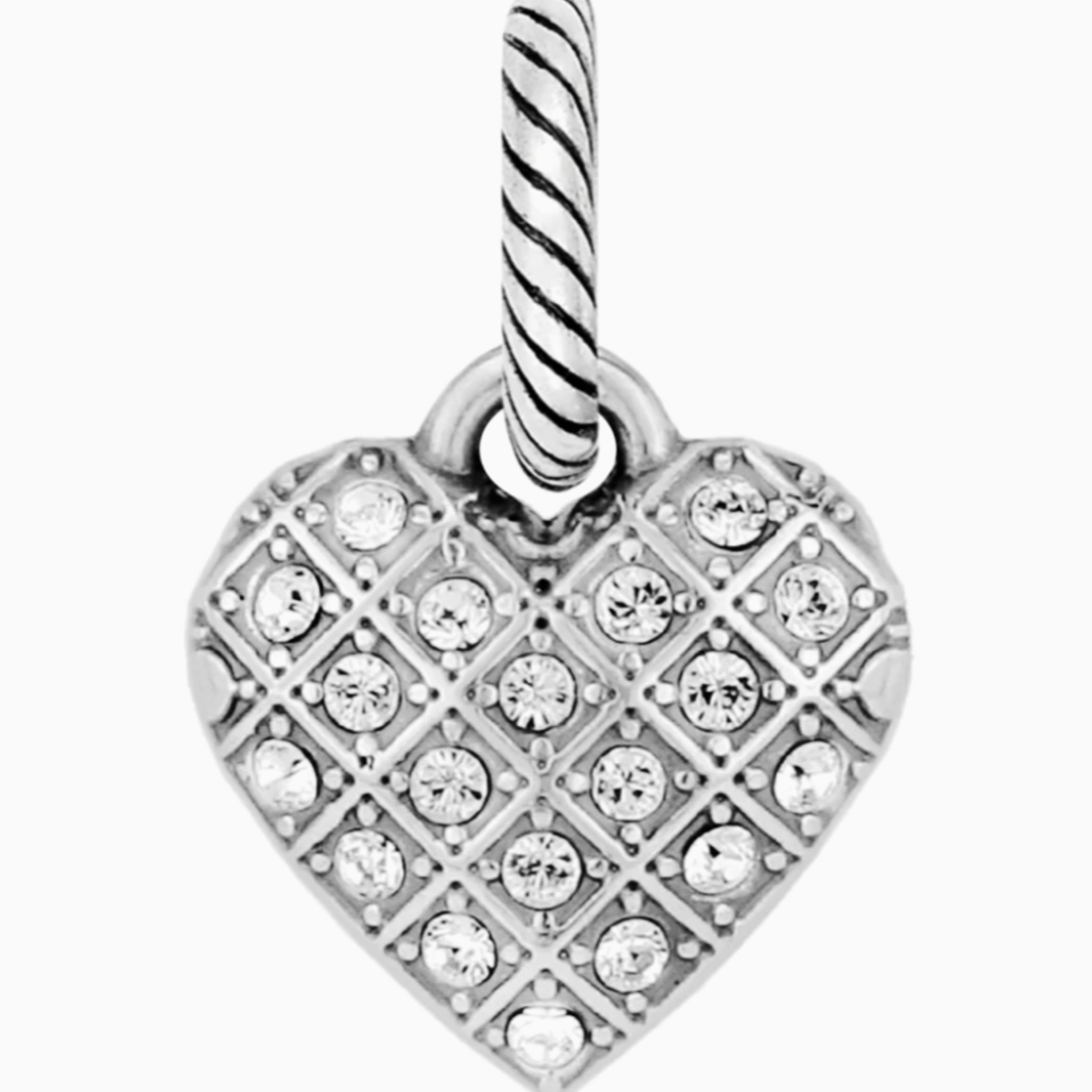 Brighton Brighton Diamond Heart Charm