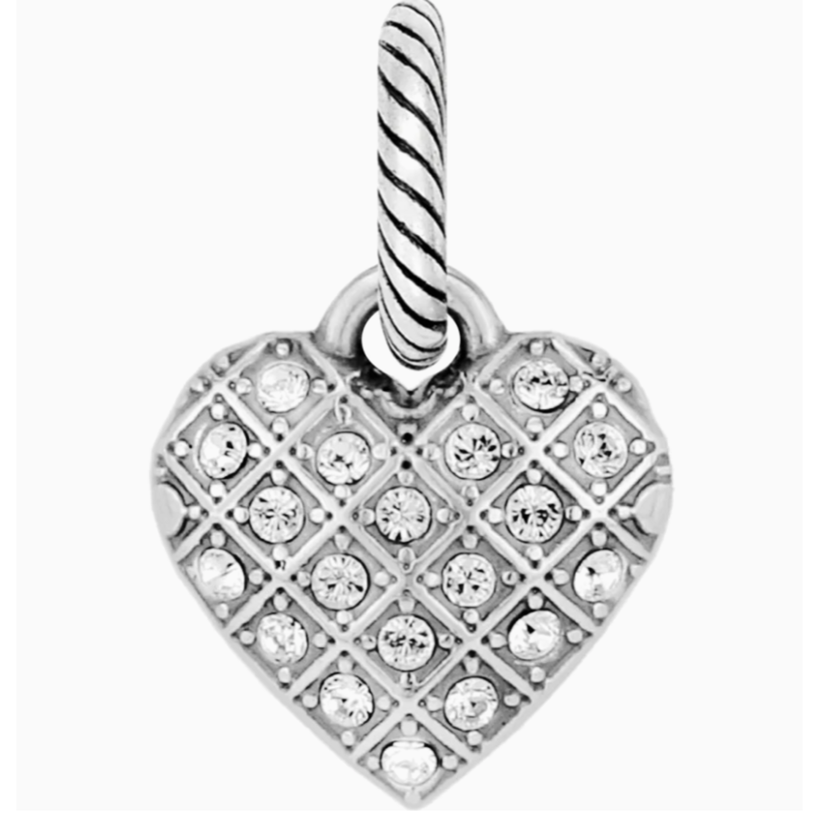 Brighton  Diamond Heart Charm