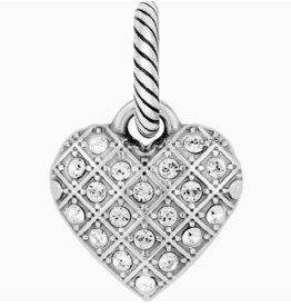 Brighton Diamond Heart Charm