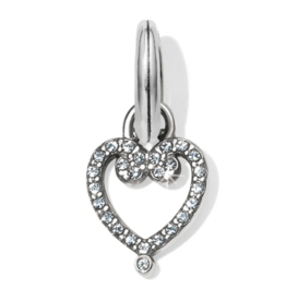 Brighton Open Heart Charm