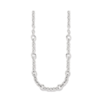 Brighton Luxe Link Charm Holder, silver