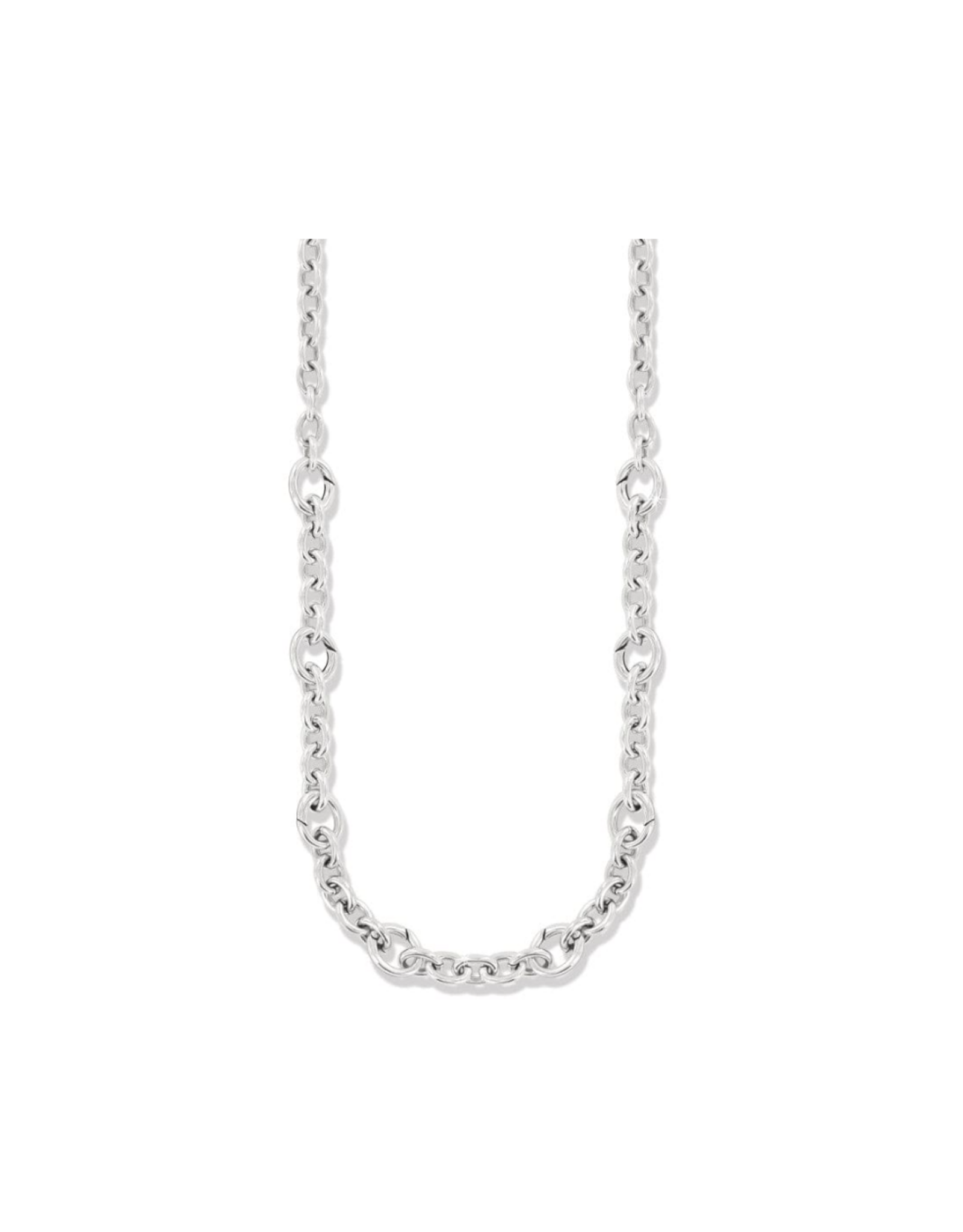Brighton Luxe Link Charm Holder, silver