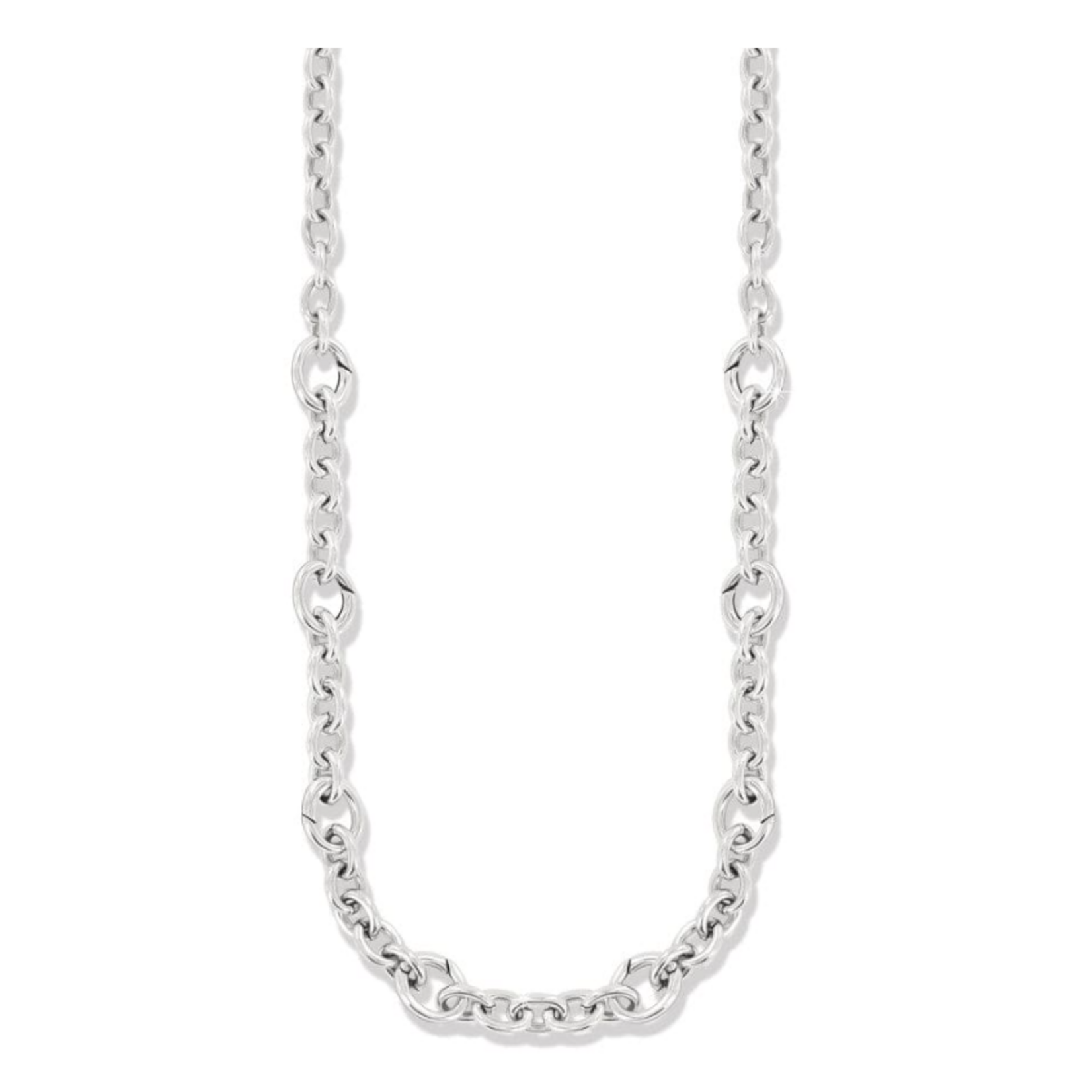 Brighton Brighton Luxe Link Charm Holder, silver