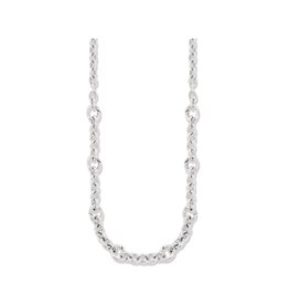 Brighton Luxe Link Charm Holder, silver