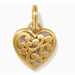 Brighton Brighton Contempo Gold Heart Charm