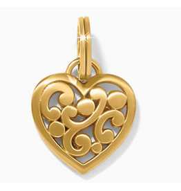 Brighton Contempo Gold Heart Charm