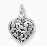 Brighton Contempo Silver Heart Charm