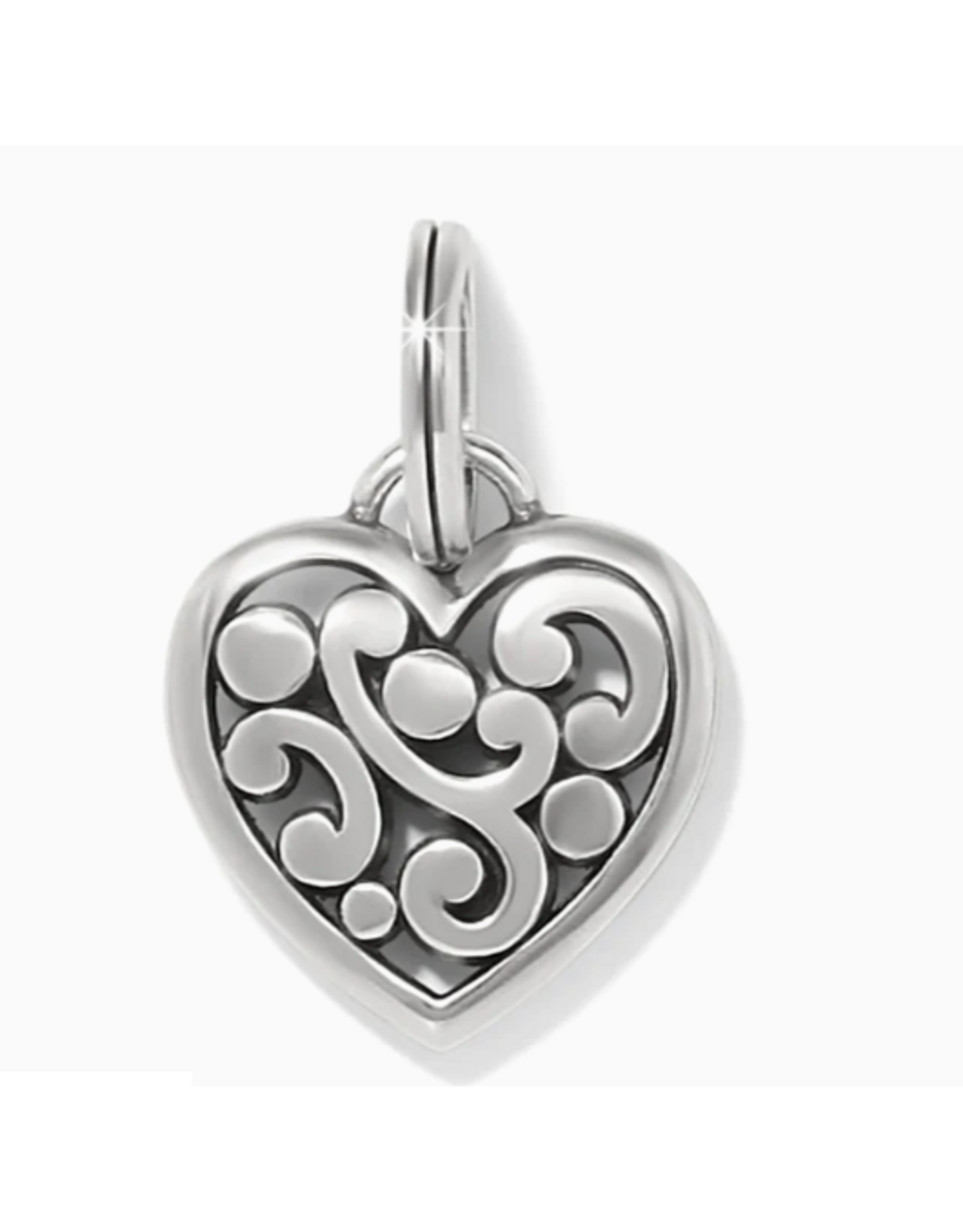 Brighton Contempo Silver Heart Charm