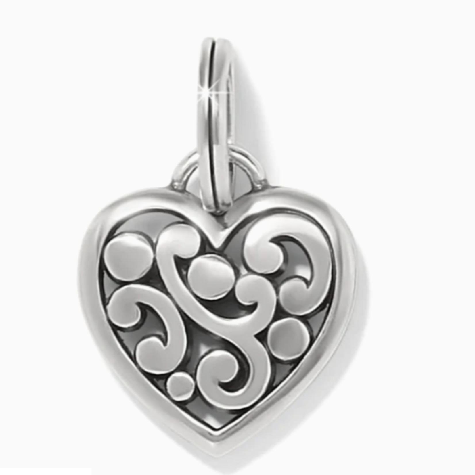 Brighton Brighton Contempo Silver Heart Charm