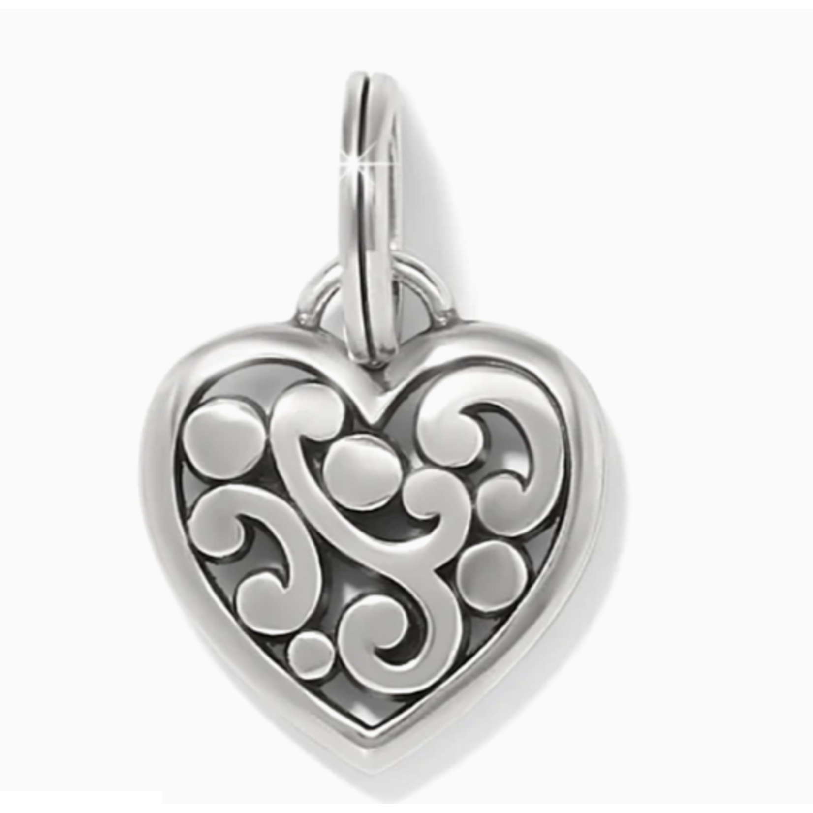 Brighton  Contempo Silver Heart Charm