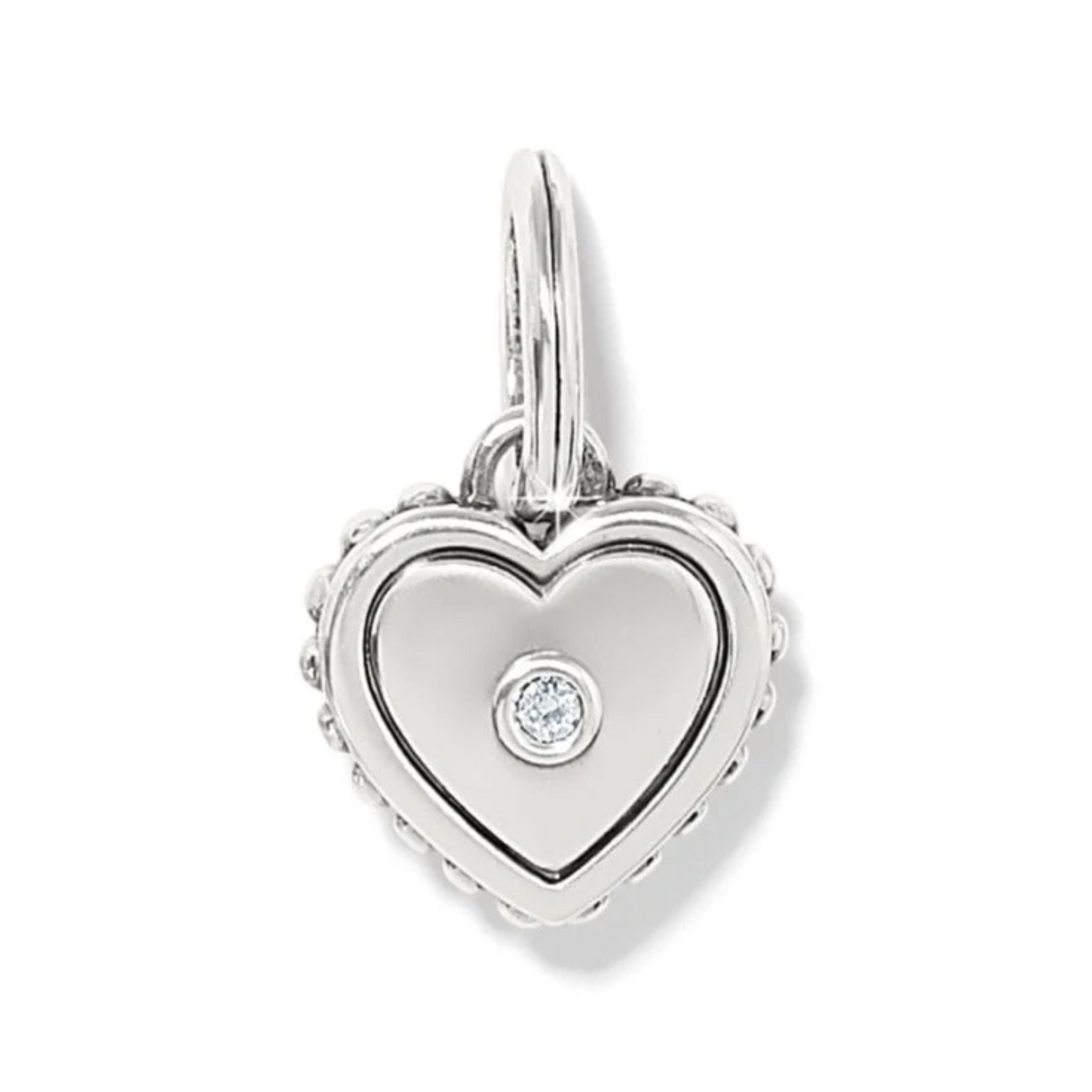 Brighton  Pretty Tough Bold Heart Charm