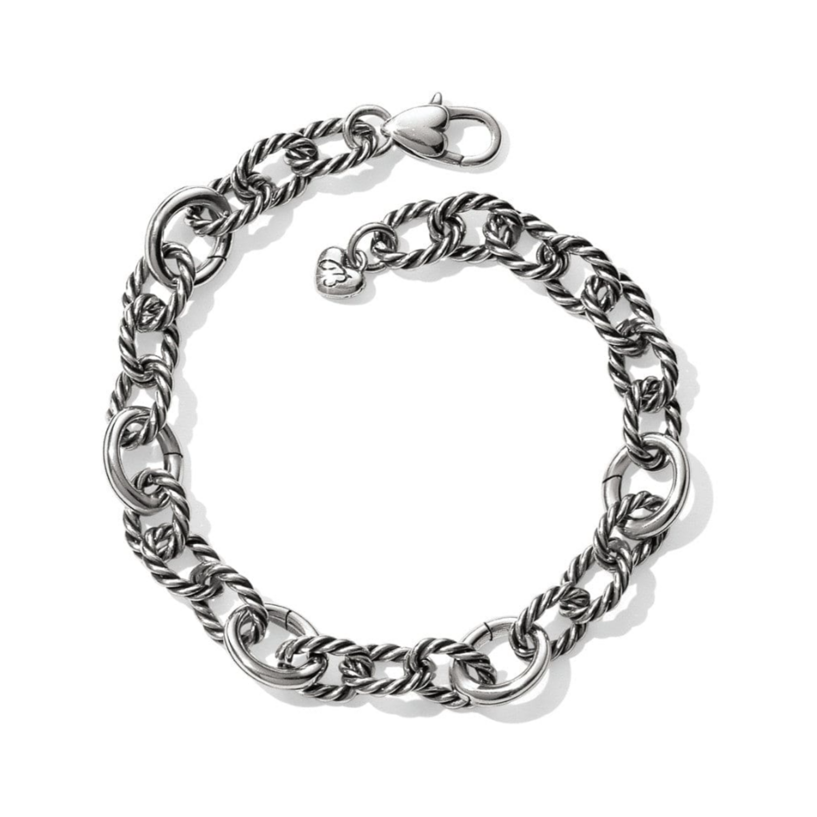Brighton Sedona Link Charm Bracelet, silver