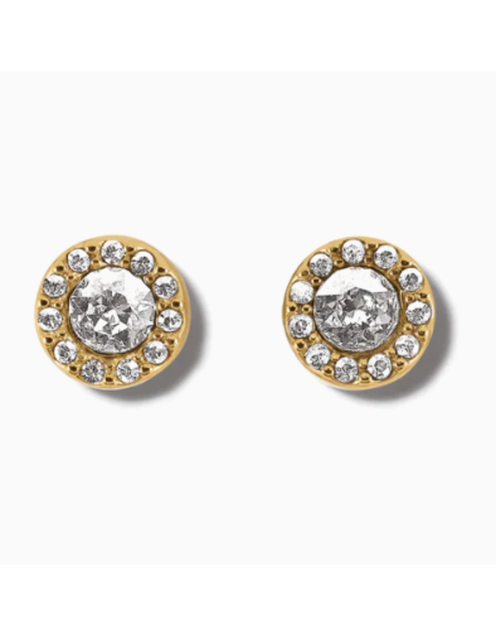 Brighton Illumina Solitaire Post Earrings, gold