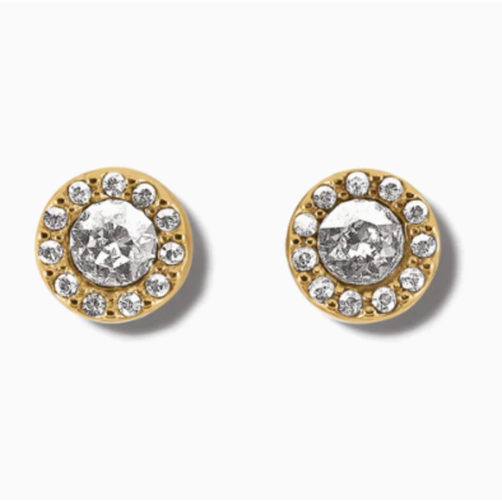 Brighton  Illumina Solitaire Post Earrings, gold