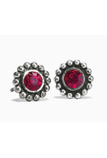 Brighton Twinkle Mini Post Earrings, garnet