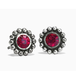 Brighton Twinkle Mini Post Earrings, garnet
