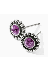 Brighton Twinkle Mini Post Earrings, amythest