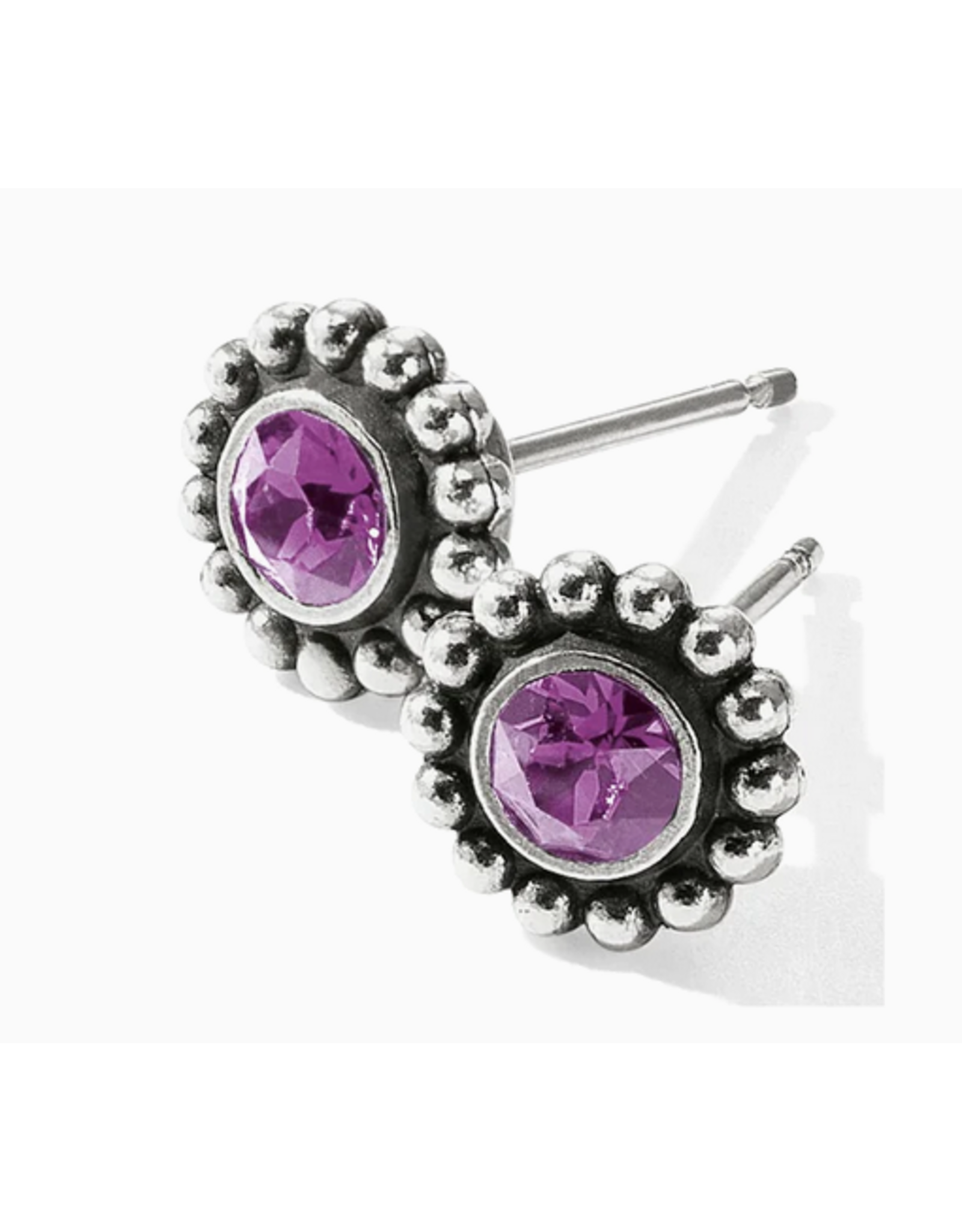 Brighton Twinkle Mini Post Earrings, amythest