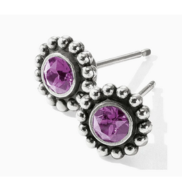 Brighton Twinkle Mini Post Earrings, amythest