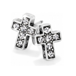 Brighton Brighton Starry Night Cross Earrings