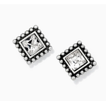 Brighton Brighton Sparkle Square Mini Post Earrings
