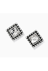 Brighton Sparkle Square Mini Post Earrings