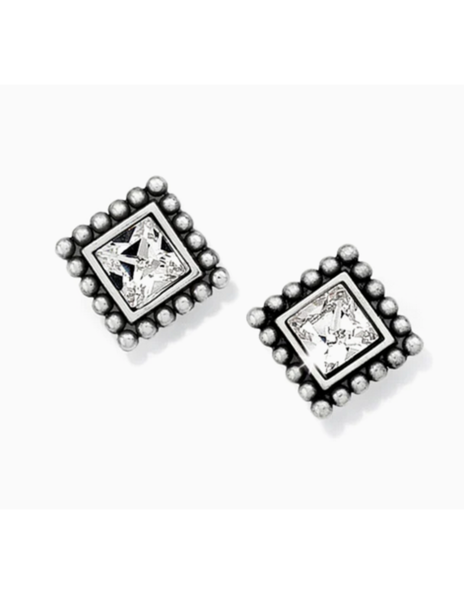 Brighton Sparkle Square Mini Post Earrings