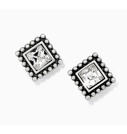 Brighton Sparkle Square Mini Post Earrings