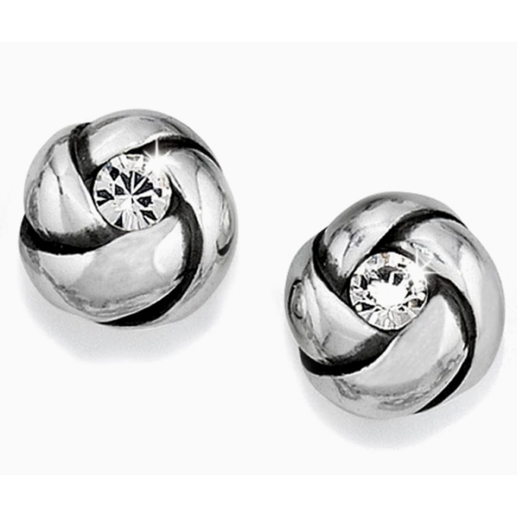 Brighton  Love Me Knot Mini Earrings, silver