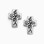 Brighton Brighton True Cross Mini Post Earrings