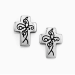 Brighton Brighton True Cross Mini Post Earrings