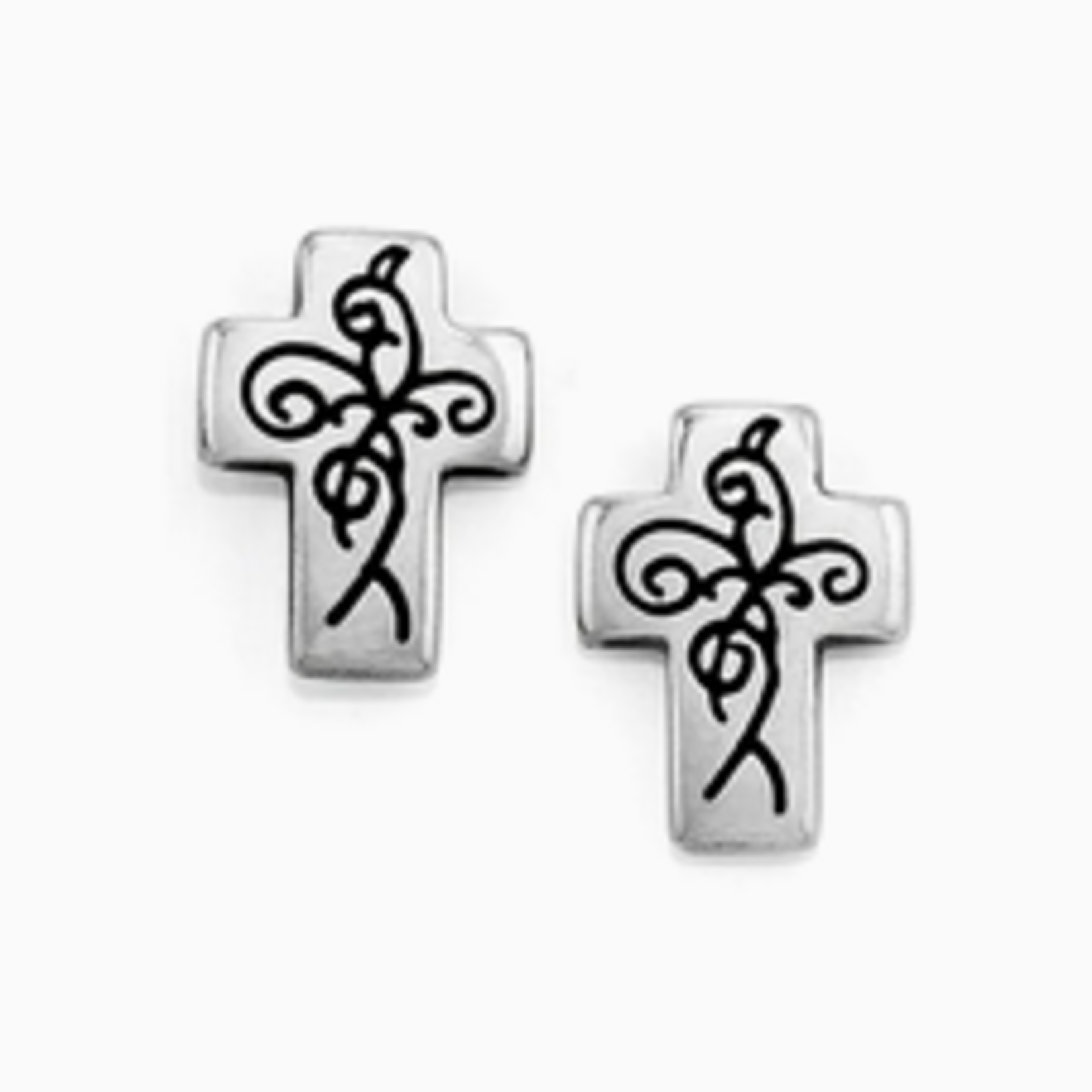 Brighton Brighton True Cross Mini Post Earrings