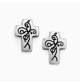 Brighton True Cross Mini Post Earrings