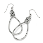 Brighton Brighton Interlok French Wire Earrings, silver