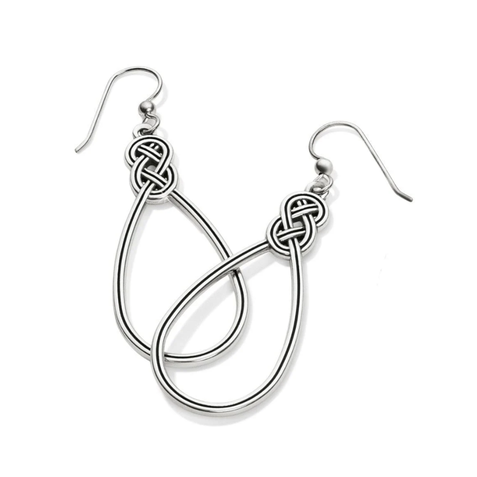 Brighton  Interlok French Wire Earrings, silver