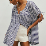 Free People Farley Gingham Tunic,