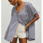 Free People Farley Gingham Tunic,