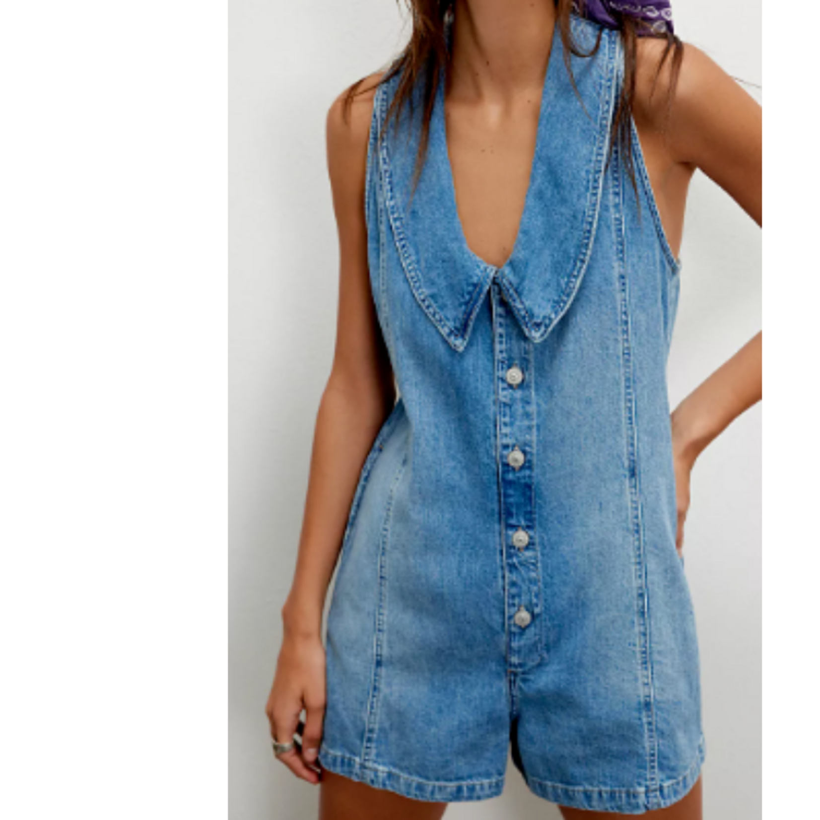 Free People  Dover Playsuit,