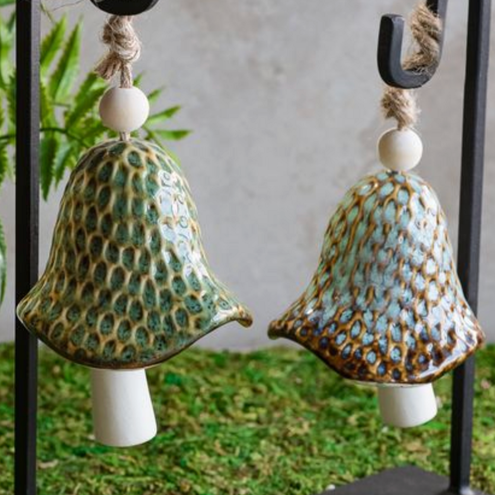 Pd Home & Garden LLC Stoneware Hanging Mushrooms