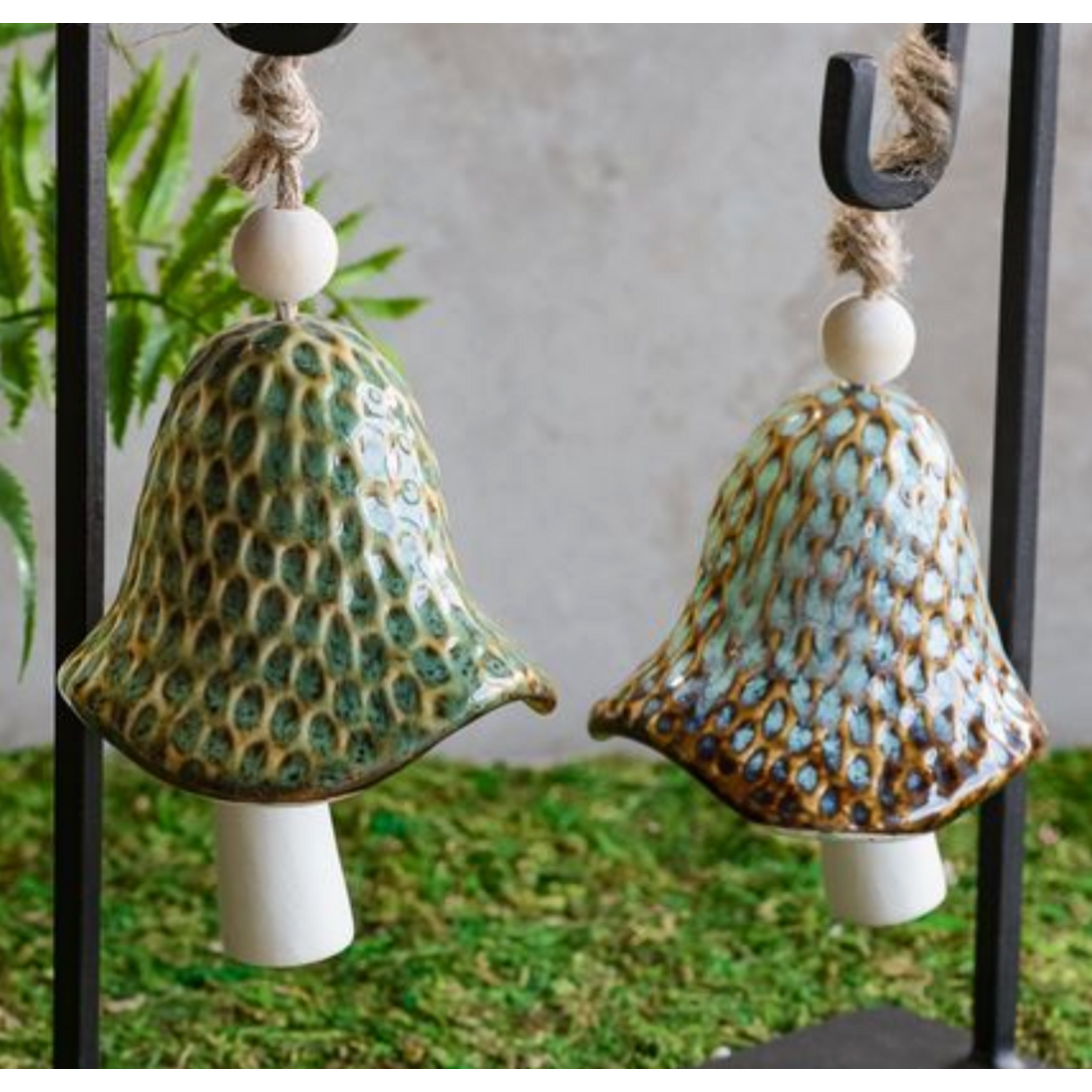 Pd Home & Garden LLC Stoneware Hanging Mushrooms