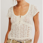 Free People Claro Short Sleeve Tee