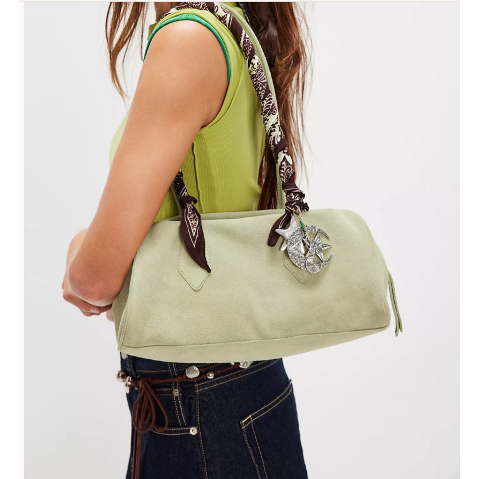 Free People Sierra Suede Shoulder Bag,
