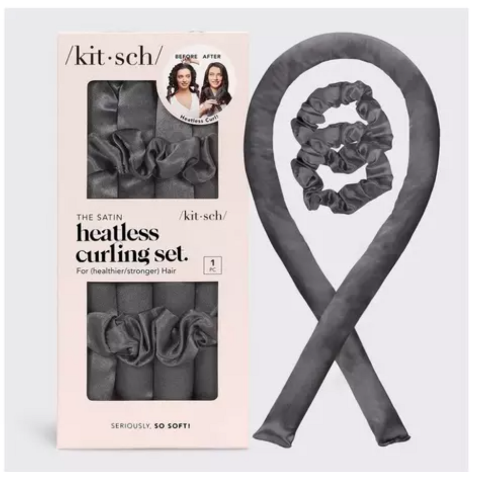 Kitsch Satin Heatless Curling Set