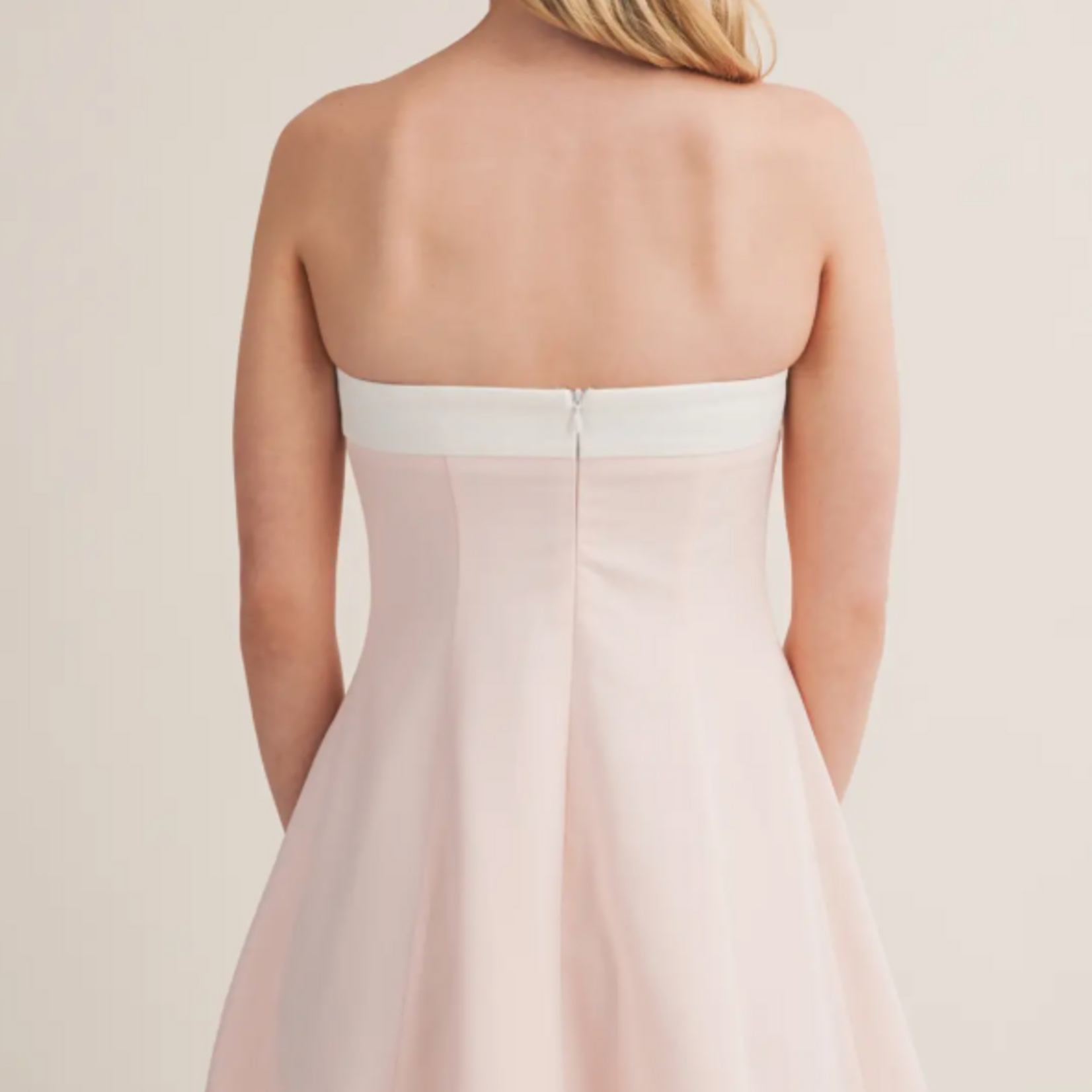Strapless Midi Dress
