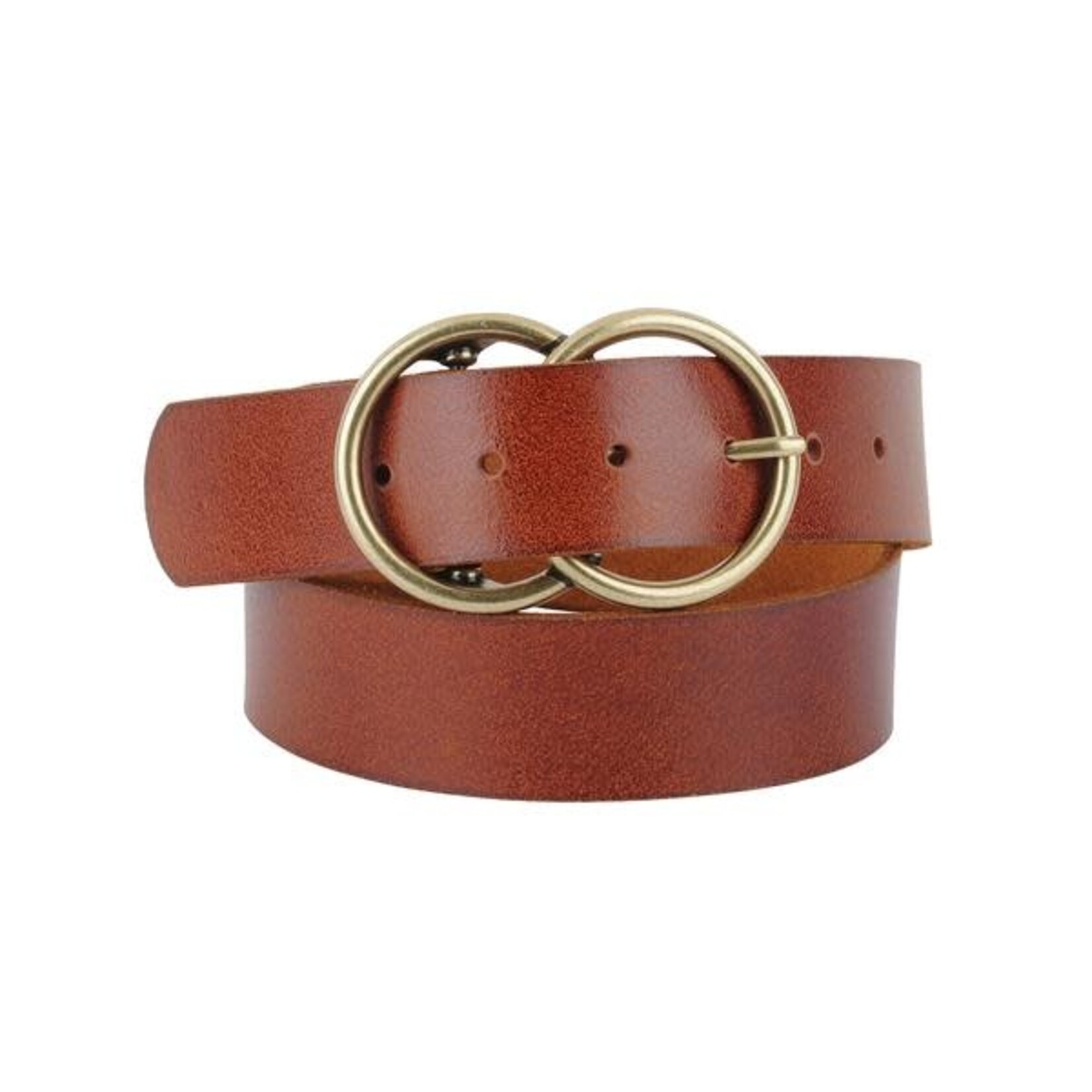 Double Circle Buckle Belt